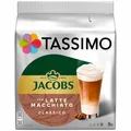 Produktbild: TASSIMO JACOBS Latte Macchiato Classico Kaffee Milchkaffee KAPSEL 8 Portionen