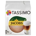 Produktbild: Tassimo Jacobs Latte Macchiato Classico Gemahlener Kaffee 8 Kapseln & Mi