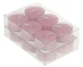 Produktbild: Steinhart Kerzen Teelicht Teelichter in Kunststoffhülle Rosa 18/38mm, 12er-Pack