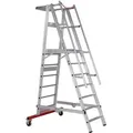 Produktbild: Euroline Premium 32777 Podestleiter fahrbar 7 Stufen