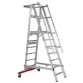 Produktbild: Euroline Premium 32777 Podestleiter fahrbar 7 Stufen