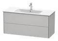 Produktbild: Duravit Xsquare Waschtischunterbau wandhängend für 233612, 236112 2 Schubkästen 1210 x 478 x 560 mm Nordic Weiß Seidenmatt - XS417403939