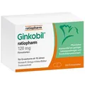 Produktbild: GINKOBIL-ratiopharm 120 mg Filmtabletten 200 St