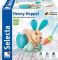 Produktbild: Selecta 62100 Kleinkindwelt Nachzieh-Hase Henny Hoppel