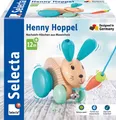 Produktbild: Selecta Kleinkindwelt Nachziehspielzeug aus Holz Henny Hoppel 62100