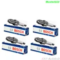 Produktbild: 4xZündkerzen BOSCH Double Iridium MERCEDES W176 W246 W205 W212 W222 C218 X117