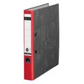 Produktbild: AKTION: LEITZ 1050 Ordner rot marmoriert Karton 5,2 cm DIN A4, 1 St. mit...