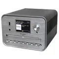 Produktbild: Soundmaster ICD1050SW Stereoanlage Internetradio WLAN 2,4/5 GHz DAB+ Bluetooth CD-Player USB MP3 APP Farbdisplay Wecker
