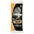 Produktbild: Maszynka do golenia BIC Metal 5 sztuk