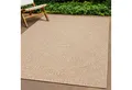 Produktbild: the carpet Teppich Kansas, rechteckig, Höhe: 1 mm, moderner robuster In und Outdoor Teppich Jute Look