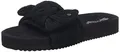 Produktbild: flip*flop Damen poolslide Bow Cord Hausschuh, Black, 37 EU