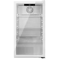Produktbild: PKM GKS90CW Flaschenkühlschrank Getränkekühlschrank, Display & Touch Control, LED-Beleuchtung, 89 Liter - Weiß