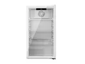 Produktbild: PKM Getränkekühlschrank GKS90CW Glastürkühlschrank, 83,00 cm hoch, 44,50 cm breit, 89 Liter LED & Touch Control“