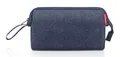 Produktbild: reisenthel Travel Cosmetic Bag Kulturbeutel Herringbone Dark Blue dunkelblau Neu