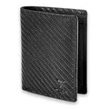 Produktbild: MATADOR Geldtasche Herren Leder #VIGO mit edler Geschenk Box, Elegantes Portmonee Herren RFID Schutz, Luxus Geldbörse Leder Schwarz Viele Kartenfächer in Schwarz Carbon
