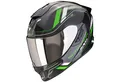 Produktbild: Scorpion Exo Motorradhelm Scorpion Exo-1400 Evo II Carbon Air Mirage Helm Schwarz / Grün (1er Set)
