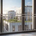 Produktbild: Mucola Balkongeländer SilberFranzösischer Balkon Stabgeländer Fenstergitter Treppengeländer Balkongitter Fenster - 156 cm
