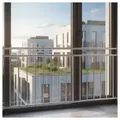 Produktbild: Mucola Brüstungsgeländer Balkongeländer Fenster Geländer Edelstahl Silber V2A Handlauf, 156 cm Länge, 90 cm Höhe, Stück, Premium-Geländer, V2A Edelstahl silberfarben 156 cm x 90 cm