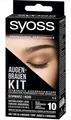 Produktbild: SYOSS Augenbrauen Kit permanente Augenbrauenfarbe Schwarz Natürlicher Look