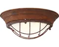 Produktbild: Deckenleuchte 2-flammig Ø 34 cm Typhoon rostbraun