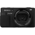 Produktbild: Yashica City 300 Black incl. QuickFlash Mini Camera Flash (50MP) (50 Mpx) (YAS-DGC300-BK)