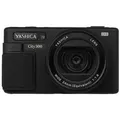 Produktbild: City 300 Black inkl. QuickFlash Mini Camera Flash (50MP), Digitalkamera