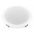 Produktbild: Power Dynamics CSSG6 Einbaulautsprecher für Feuchtraum, Wand und Decke, 80 Watt 6,5 Zoll Einbau Lautsprecher Outdoor, 2 Wege Deckenlautsprecher, Aluminium - Weiß