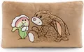 Produktbild: NICI Kissen Hase Lopino 43x25cm - braun - Flauschiges Kuscheltierkissen für Jungen, Mädchen, Babys und Kuscheltierliebhaber, ideal für Zuhause, Kindergarten oder unterwegs | 62335