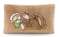 Produktbild: NICI Kissen Hase Lopino 43x25cm - braun - Flauschiges Kuscheltierkissen für Jung