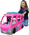 Produktbild: Barbie Super Abenteuer-Camper 🚐 7 Spielbereiche + 60 Zubehör + Pool & Rutsche