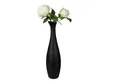 Produktbild: formano Bodenvase Modern Black, Dekovase, Schwarz, Motiv: Struktur
