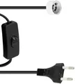 Produktbild: EUROLITE GU-10 Fassung Netzkabel Stecker Schalter