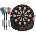 Produktbild: Best-Sporting Dartscheibe Coventry, elektronisch, für Softdarts, aus Kunststoff, mit 12 Dartpfeilen