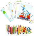 Produktbild: HABA Motorikspielzeug Zuordnungsspiel Stabix aus Holz 1307163001