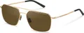 Produktbild: Porsche Design P8970 B211 gold 61/17/150 Herren Sonnenbrillen