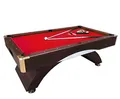 Produktbild: Billardtisch 7 ft Billard Billard-Spiel Messung 188 x 94 cm Neue rot Napoleone verpackt verfügbar rot