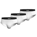 Produktbild: BOSS 3P ONE HipBr Cotton Briefs Weiß Baumwolle Medium Herren