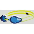 Produktbild: Schwimmbrille Kinder 6-12 Jahre Tracks Junior - Blue-white-fluoyellow - Einheitsgröße