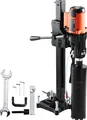 Produktbild: VEVOR Diamant Bohranlage 3200 W Diamantkernbohrmaschine Kernbohrgerät 0-750 U/min Kernbohrmaschine Nass- und Trockenbohren, 20 cm Magnetbohrmaschine Geeignet zum Bohren von Stahlbeton, Marmor usw.