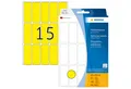 Produktbild: HERMA Etikettenpapier Herma Vielzwecketiketten permanent haftend 20 x 50 mm gelb 32 Bl 480