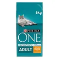 Produktbild: PURINA ONE BIFENSIS Adult Katzentrockenfutter: reich an Huhn, stärkt natürliche Abwehrkräfte, für gesunde Knochen, Haut, Zähne & Harnwege I ab 1 Jahr