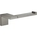 Produktbild: Dornbracht SYMETRICS Papierrollenhalter 83500980-99 ohne Deckel, Ausladung 90 mm, Dark Platinum matt