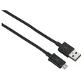 Produktbild: Hama Hama 00200904 USB Kabel 0,9 m USB 2.0 USB A Micro-USB B Schwarz USB-Kabel