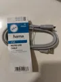 Produktbild: Hama USB MicroUSB-B/USB-A 2.0 M/M Kabel 0,9m Grau Neu