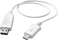 Produktbild: Hama Ladekabel, Micro USB Kabel,  Micro USB - USB A (2.0), 0,9m, grau, 00200904