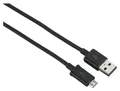 Produktbild: Hama 200904 0,48 Gbit/s USB A auf Micro-USB B Männlich 0,9 m  Schwarz