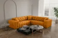 Produktbild: Fun Möbel Ecksofa Ecksofa Designersofa CHANTAL Seite universal in Stoff Opera Velvet