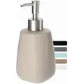 Produktbild: Kadax - Seifenspender mit Pumpe, Pumpspender aus Keramik, Spender, Beige