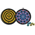 Produktbild: Sunflex® Klettdartscheibe Deluxe | Im klassischen Dart-Design | beidseitig bespielbar |Mit 6 Bällen | für Innen und Außen | Schlaufe zum Aufhängen | für Mädchen und Jungs