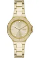Produktbild: DKNY Damenuhr Chambers 3-Zeiger-Werk Edelstahl goldfarben, NY6655